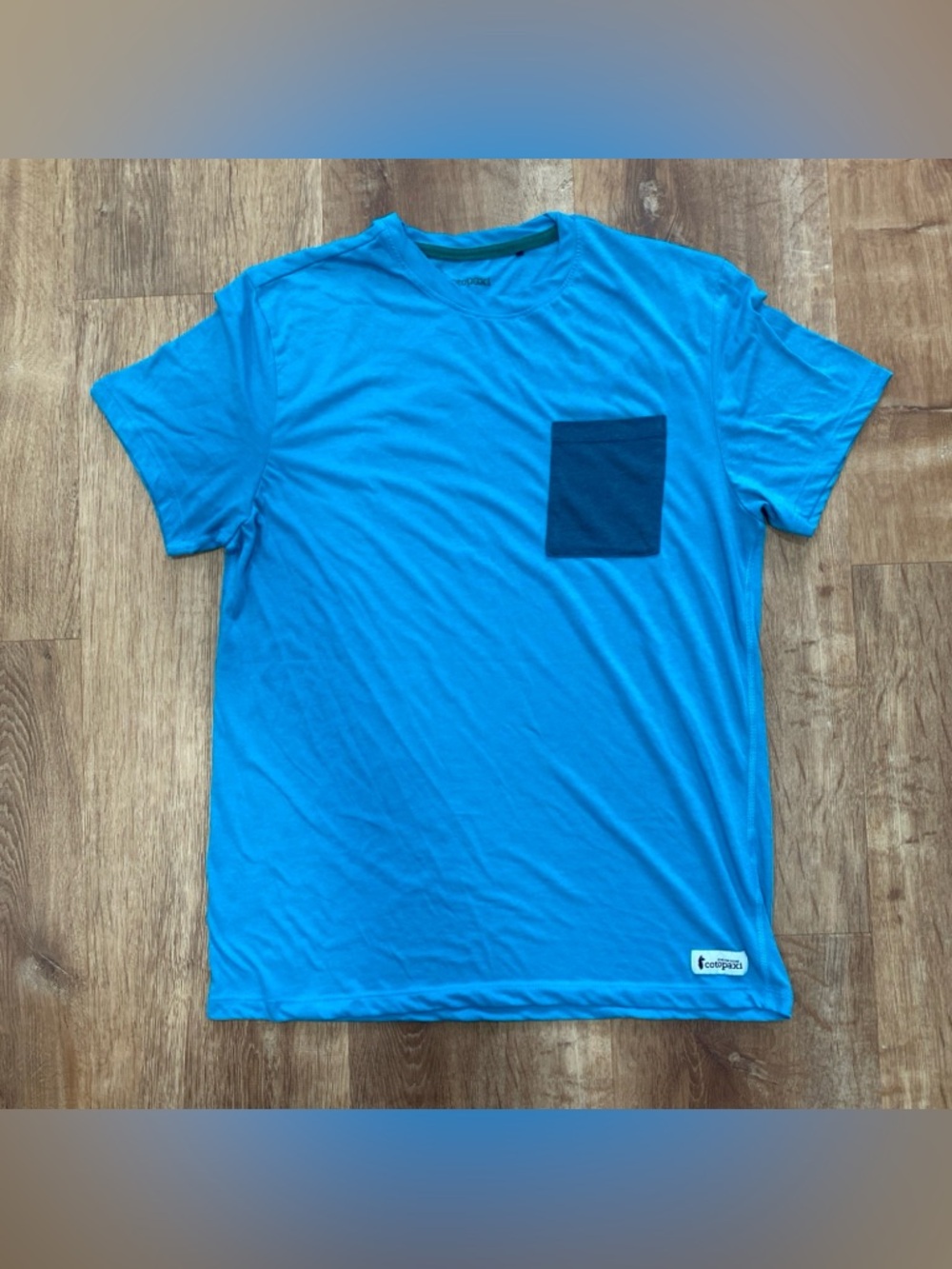 cotopaxi T-Shirt Mens Medium Blue Outdoor Hiking Casual Cotton Tee